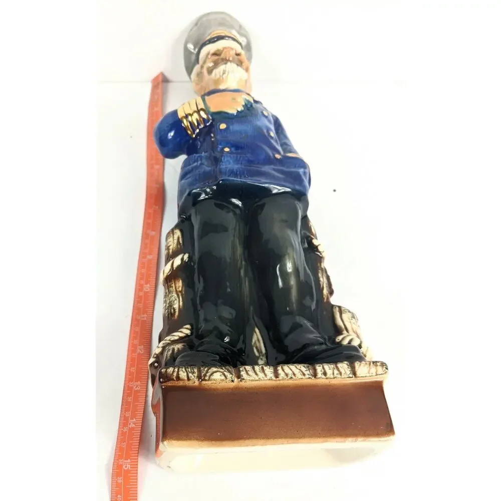 Ezra Brooks Captain Sailor Liqueur Decanter